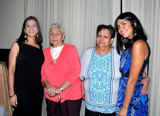 Patricia Reynaud, Marta Reynaud, Elba Reynaud y Aryani Reynaud