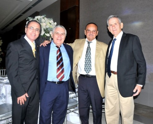 Segnifredo Cabrera, Servio Danilo Cabreara, Alberto Cabrera y Emilio Cabrera