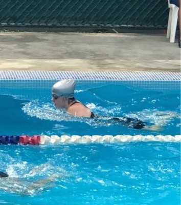 Luego de intentar practicar varios deportes, Serena encontró en la natación...su pasión de pasiones...