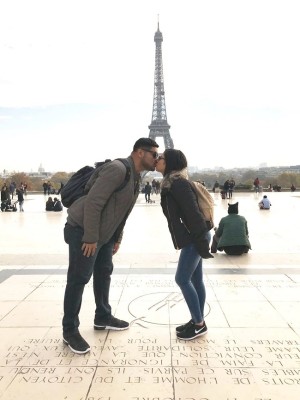 El inicio de la Luna de Miel de esta hermosa pareja de jovenes...Mario y Cinthya