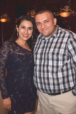 Anabel Teruel y Kenneth Castellanos.