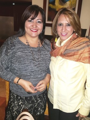 Marlyn Elisa Rivera y Karina Interiano