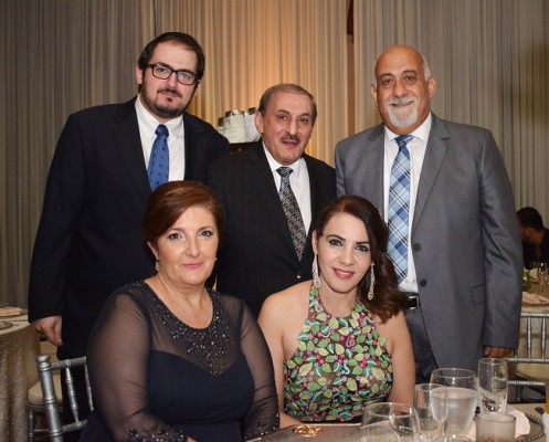 Jamal Abuid, George Segebre, Javier Segebre, Paola Segrebre y Leyla Abuid