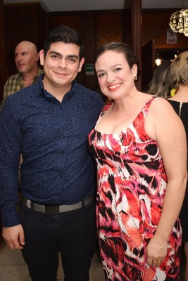 Jorge Abrego y Carolina Rosa