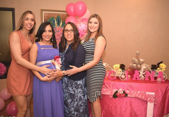 Las cuñadas de Nicole junto a Cinthia Navarro, felices por la llegada de Luciana a su familia