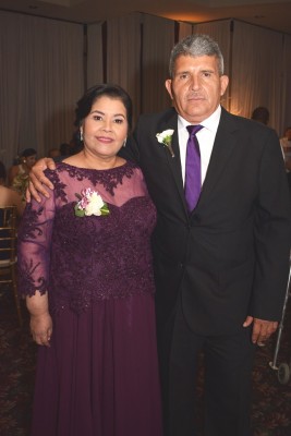 Los padres de la novia, Concepción de Moreno y José Andrés Moreno