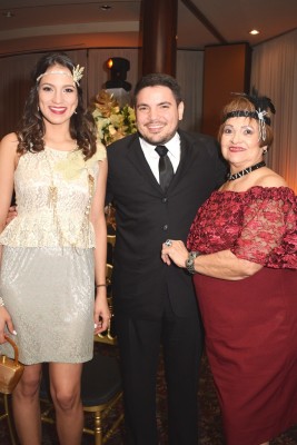 Mildred Reyes, Guillermo Bográn y María Eugenia Zerón