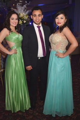 Paola Sabillón, Ángel Espinoza y Joselyn Reyes