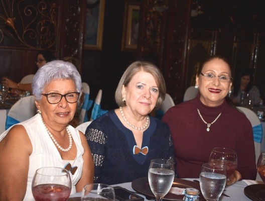 Rosany Starkman, Edna de Fúnez y Lidia Alcántara