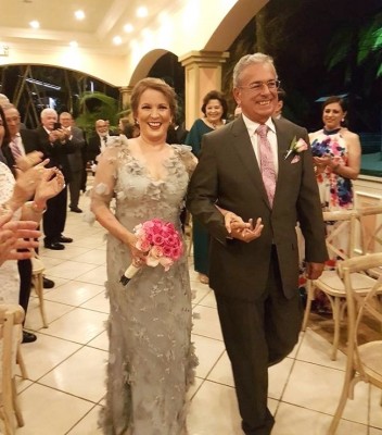 Boda de Sarah Maria Bulnes y el embajador Jaime Guell Bogran