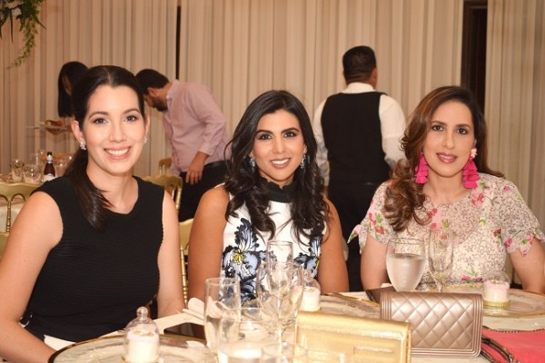 Ana de Faraj, Melissa Handal y Kristeen Canahuati