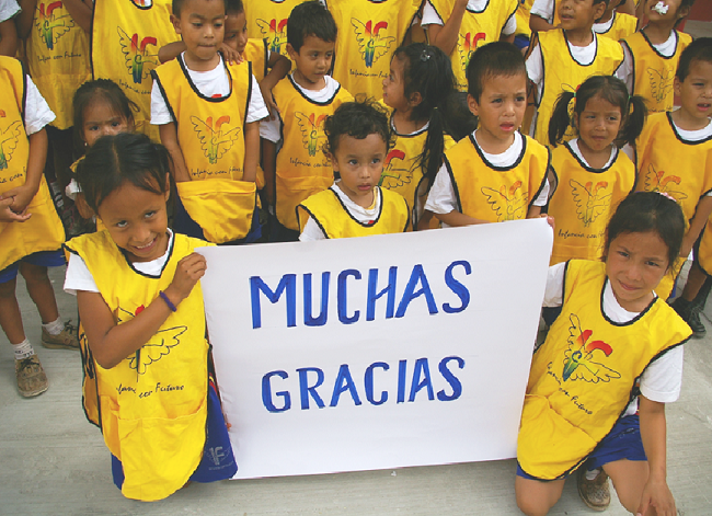 Grupo Jaremar y Club Chárter 100 Honduras de la mano con la educación infantil