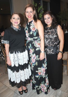 Liliana Calizales, Lisa Fiszman y Jackeline Assaf