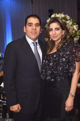Los padrinos de boda, Mario y Leyla Faraj