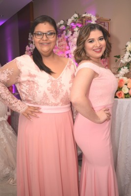 Mariela Viera y Rebeca Medina