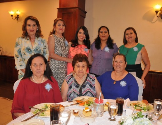 Martha Muñoz, María Muñoz, Isis Cerrato de Gonzáles, Luz Gutiérrez, Yolanda Pineda, Nelsy Fajardo, Lila Rivera y Dunia Castillo