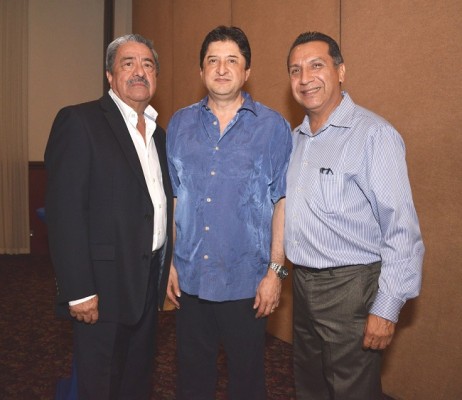 Rafael Flores, Nelson Chinchilla y Fonchín Flores