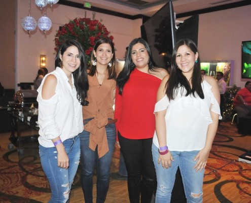 Ana Karina Moreno, Pierina Cape, Alejandra Moreno y Andrea Cordoba
