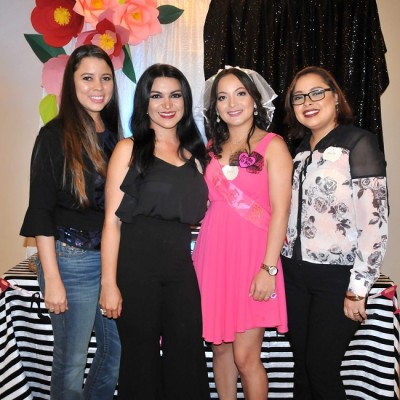 Aracely Cervantes, Cinthia Vallecillo, Heather Hertz y Paola Cervantes