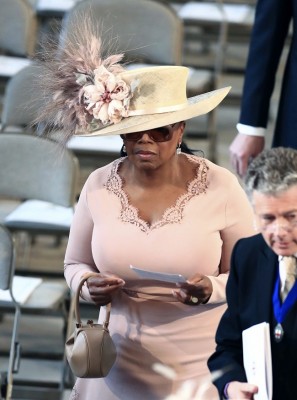 La presentadora estadounidense Oprah Winfrey, entre los invitados VIP al casamiento real