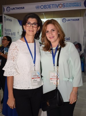Laura Elvirde EMSULA y Yanina Lima.