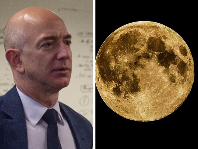 Fundador de Amazon, Jeff Bezos quiere trasladar industria a la Luna para salvar a la Tierra