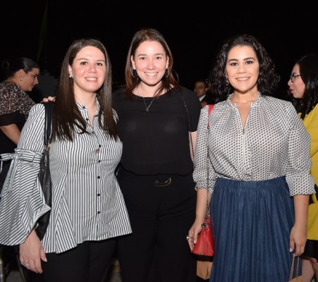 Giordana Kafati de Orellana, Ellen Dumas y Ana Samara