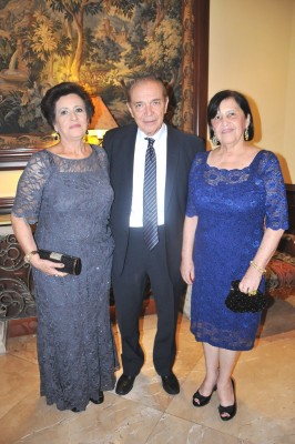 Gladys Teruel, Rigoberto Teruel y Ada de Pascua