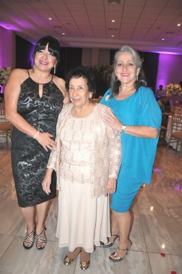 Ingrid Funes, Irma Bardales y Sergia Funes