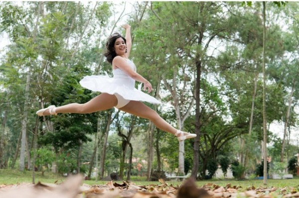 La balletista Andrea Marie López celebró sus 15 primaveras