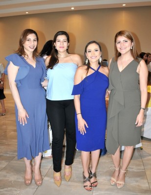 Alejandra Hernández, Andrea Avelar, Denia María y Karla Milla