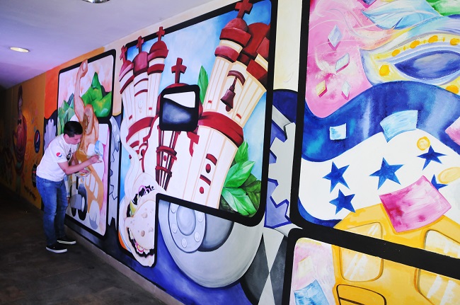 City Walls: Rinden tributo a San Pedro Sula a través de la pintura y la música