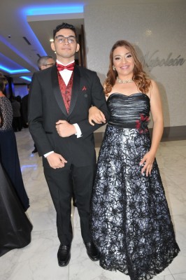 Kevin Leiva y su madre, Lisbeth de Leiva