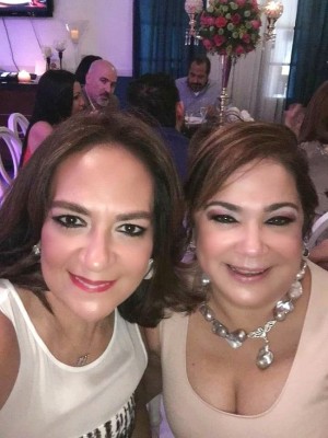 María Elena Sikaffy y Pamela Vaquero