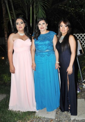 Melissa Alfaro, Nolvia Guzman y Karen Robles