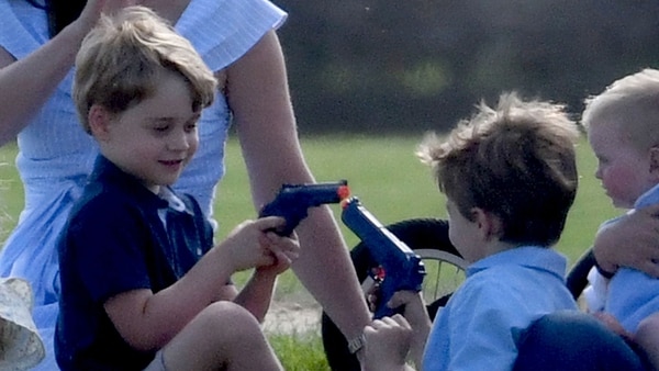 Esta foto del príncipe George se encuentra en el ojo de la polémica en Reino Unido