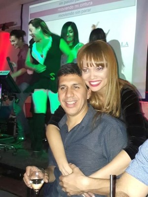 Valeska Quijada la ex miss que atrapó a un ex jugador suramericano de cumple