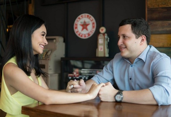 Claudia Martinez y Elvin Salgado