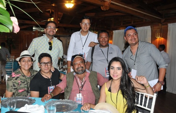 Los periodistas de la capital del país, se deleitaron con los atractivos de la bella isla.