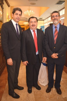 José Martin Chicas, Allan Ramos y German Perez