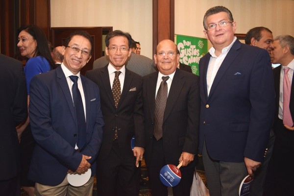 Julio Gom, Benito Liao, Mario Duarte y Ricardo Mejia