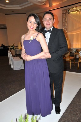 La hermana del novio, Leonelzi Mariona y Juan Carlos Núñez