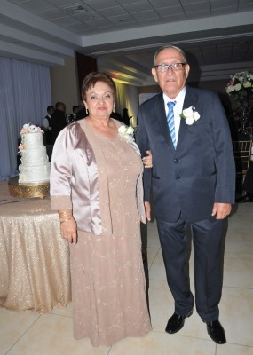 Los padres del novio, Carmen Uclés y Reinaldo Moreno