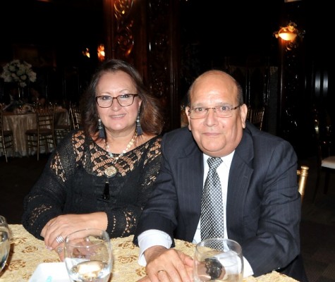 Mario Duarte y su esposa, doña Margarita de Duarte