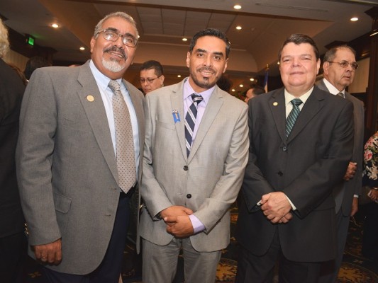 Ricardo Irias, Hector Mejia y Cenen Villanueva