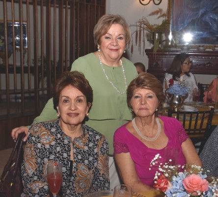 Rosa Idalia de Gavidia, Lilian Yacamán y Magdalena de Barletta