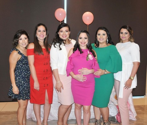 Sheryl Dunaway de Acosta, Victoria Romero, Andrea Naranjo, Daniela Castro de Hernández, Grace Zablah y Krizia Umaña.