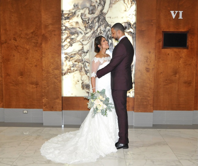 La boda de Wendy y Chris…un amor de la infancia