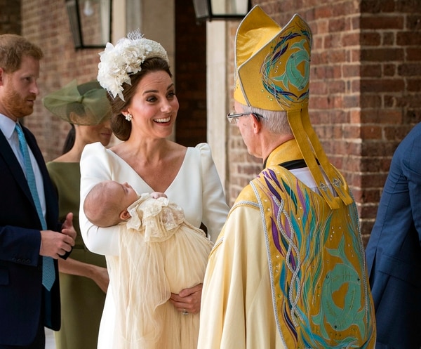 Los duques de Cambridge celebraron el bautismo de su tercer hijo, Louis