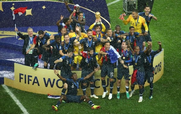 Francia venció 4-2 a Croacia en una vibrante final y se consagra campeón del Mundial de Rusia 2018